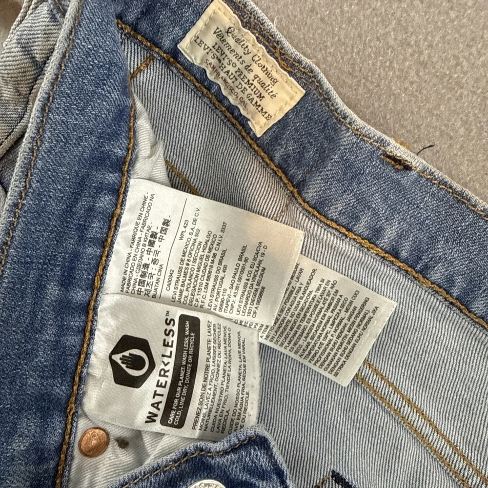 Levi's Premium Men's Hi-Ball Roll Taper Jeans Blue Denim W38